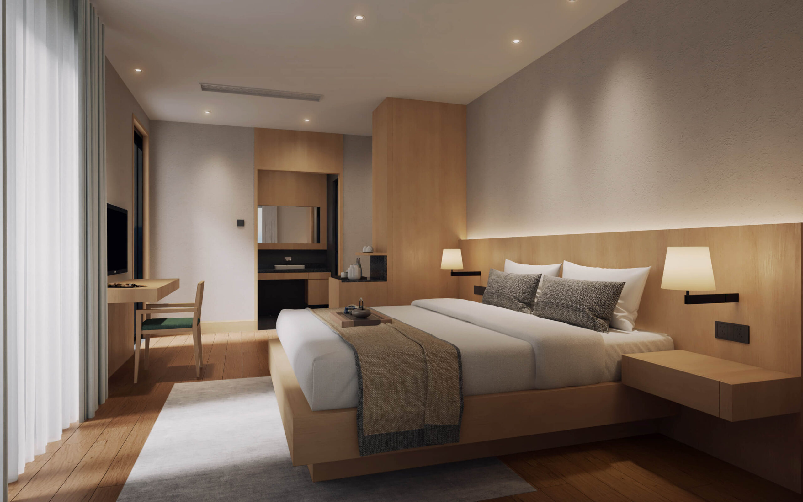 32——CRESCENT HILLS · Apartment-半月山温泉小镇二期公寓 空间 室内设计 AkayJane (10)