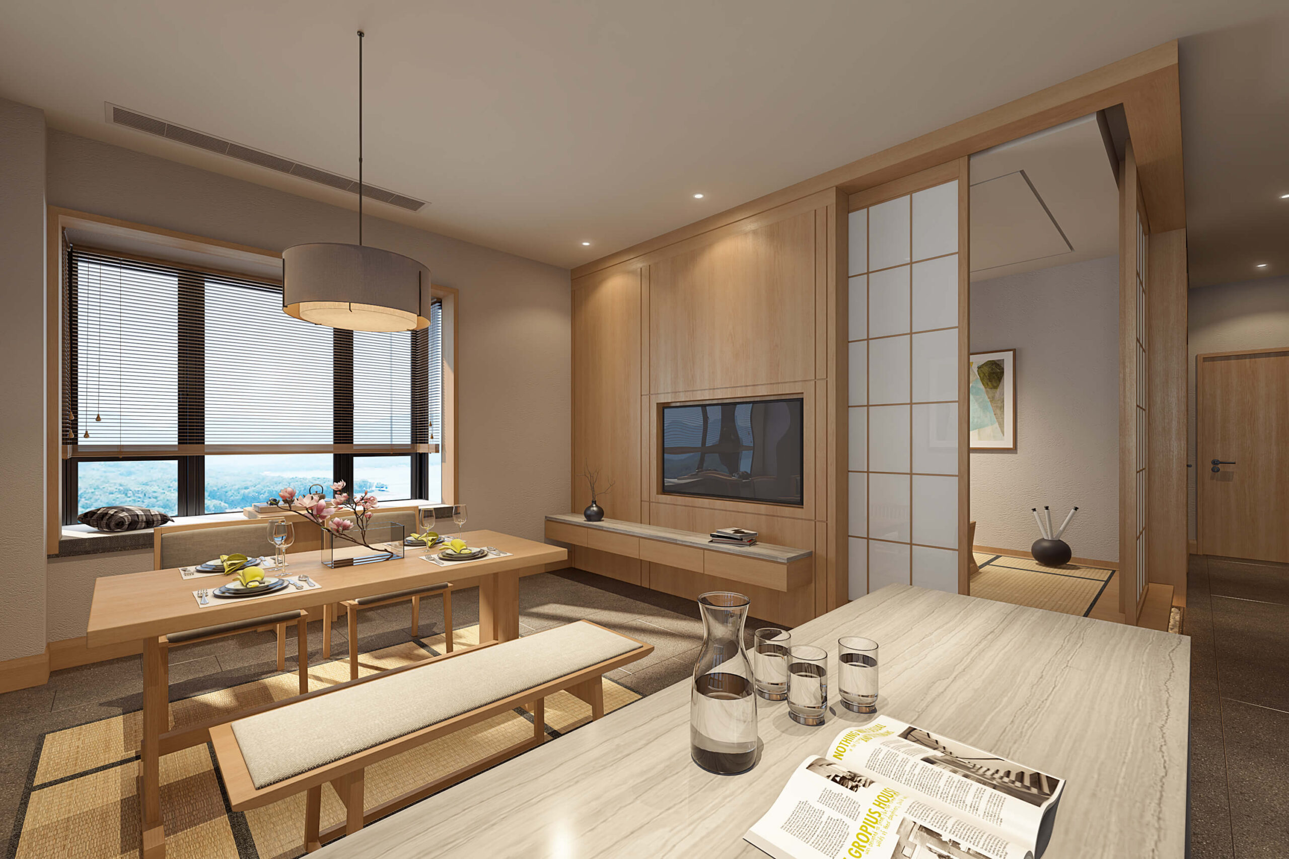 32——CRESCENT HILLS · Apartment-半月山温泉小镇二期公寓 空间 室内设计 AkayJane (8)