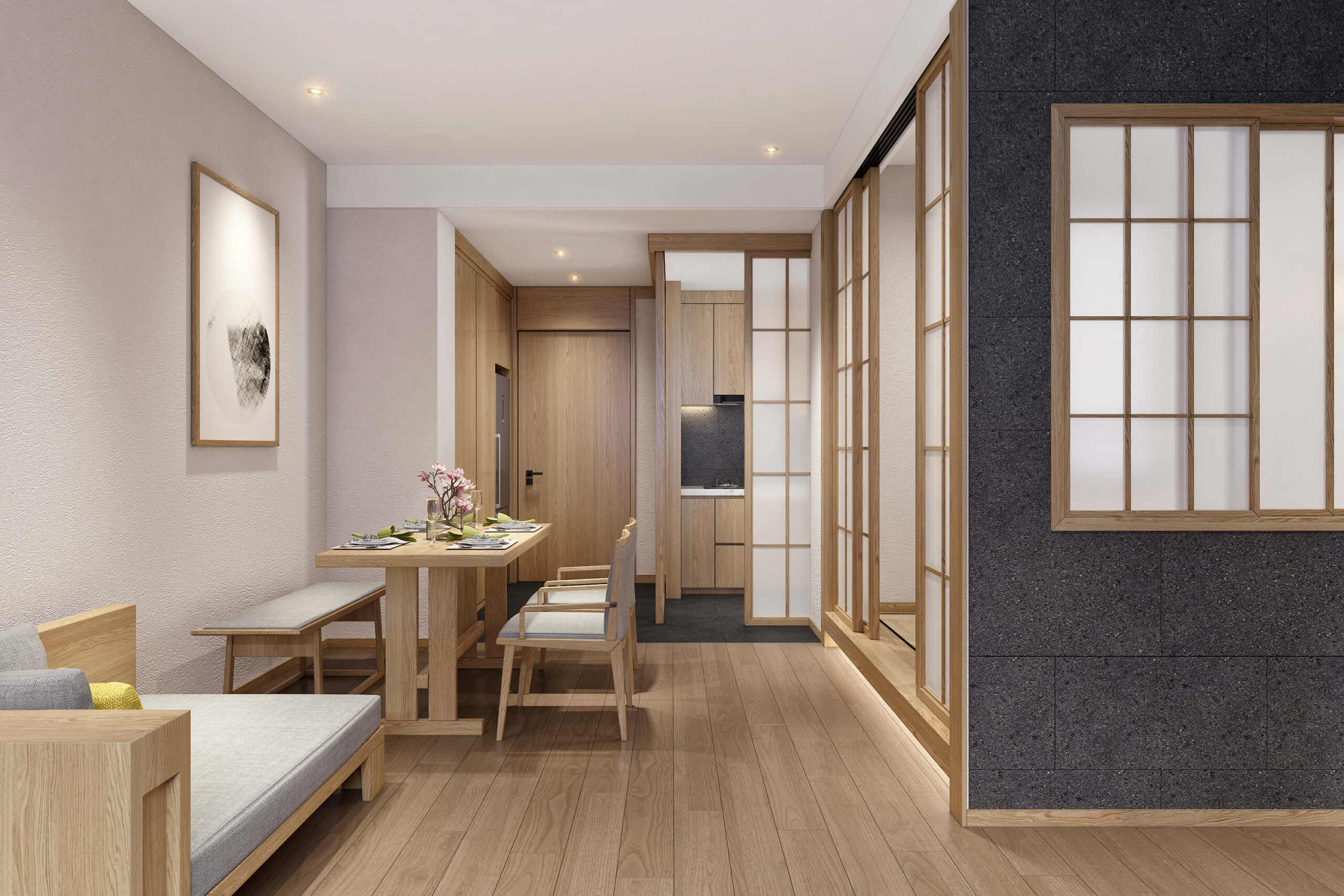 32——CRESCENT HILLS · Apartment-半月山温泉小镇二期公寓 空间 室内设计 AkayJane (9)